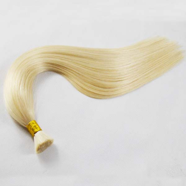  Natural indian human hair  bulk  LJ159